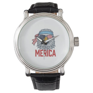 Patriotic Eagle Merica Vintage Engraving Shirt Des Watch
