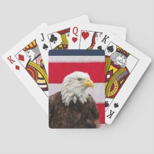 Patriotic Eagle Playing Cards