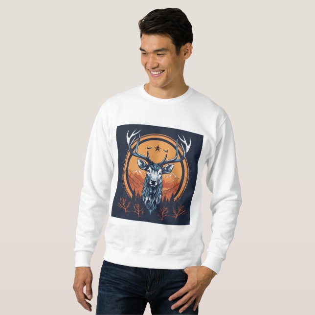 Patriotic Eagle Radiance Sweatshirt (Front Full)
