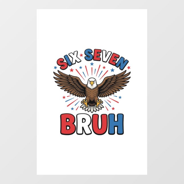 Patriotic Eagle Six Seven Bruh Vector Design_1 (Sheet)