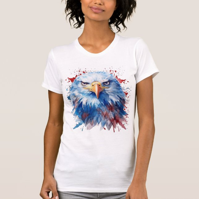 Patriotic Eagle T-Shirt (Front)