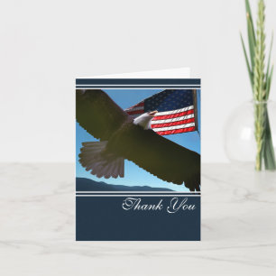 Patriotic Eagle Thank You
