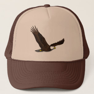Patriotic Eagle Trucker Hat