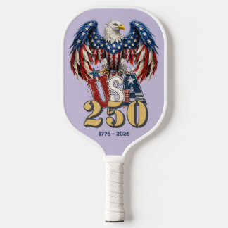 Patriotic Eagle USA250 Yrs Colour Pickleball Paddl Paddle