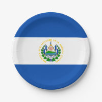 Patriotic El Salvador Flag