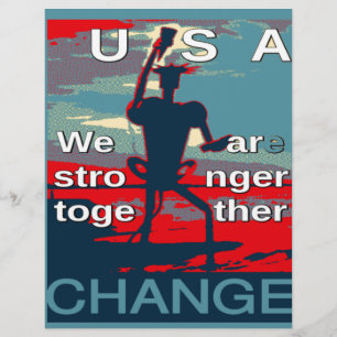 Patriotic Empowering USA Change, Stronger Together