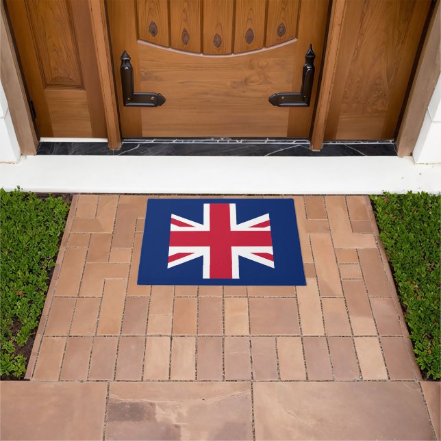 Patriotic English Flag Doormat (Outdoor)