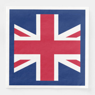 Patriotic English Flag Napkin