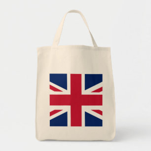 Patriotic English Flag Tote Bag