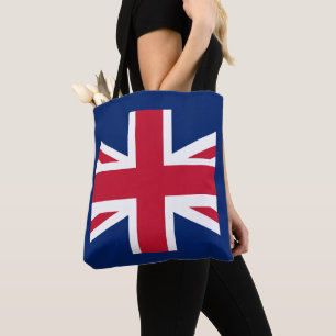 Patriotic English Flag Tote Bag