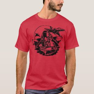 Patriotic F22 Raptor fighter jet American  T-Shirt