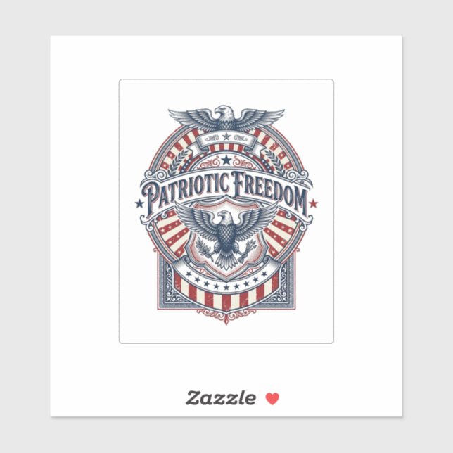 Patriotic Faith Over Fear USA Vector Graphic Tee (Sheet)
