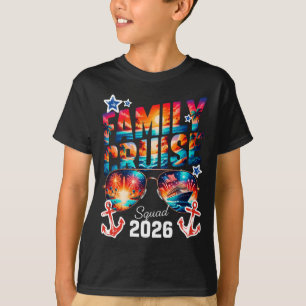 Patriotic family cruise squad 2026 performance T-Shirt