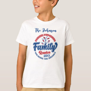 Patriotic Family Reunion Fourth of July Design  T-Shirt