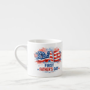 Patriotic Father's Day Espresso Cup
