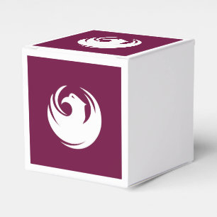 Patriotic favour box with Flag of Phoenix City