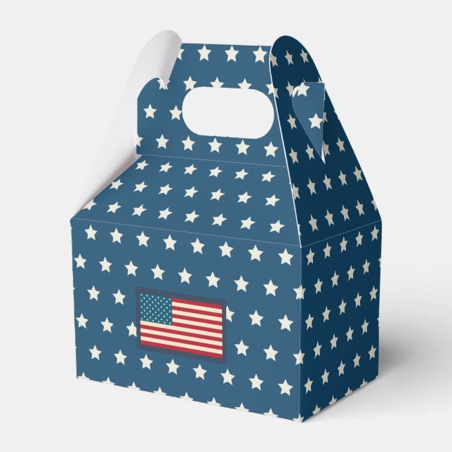 Patriotic Favour Boxes  (Front Side)