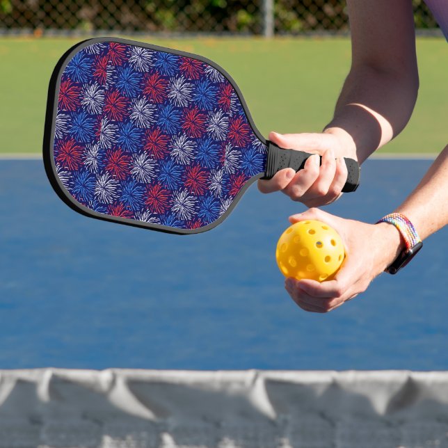 Patriotic FireworksPatriotic Fireworks Pickleball Paddle (Insitu)
