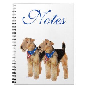 Patriotic Flag Duo Spiral Notebook