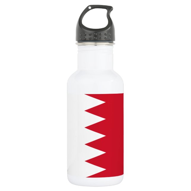 Patriotic Flag of Bahrain 532 Ml Water Bottle (Front)
