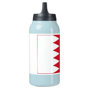 Patriotic Flag of Bahrain Insulated Water Bottle