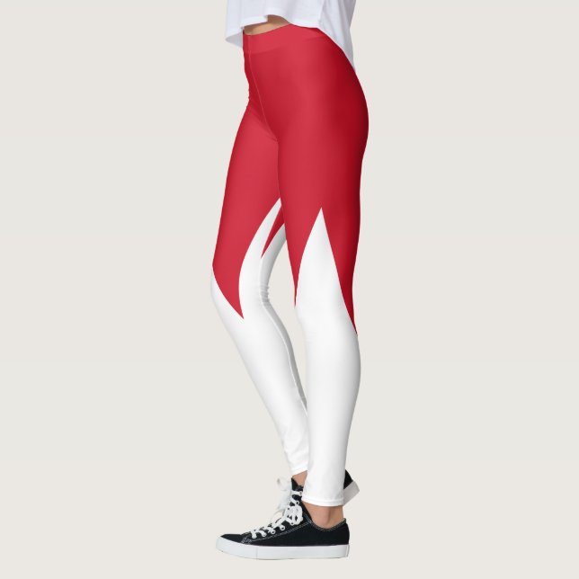 Patriotic Flag of Bahrain Leggings (Left)
