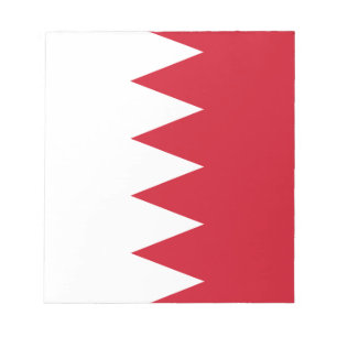 Patriotic Flag of Bahrain Notepad
