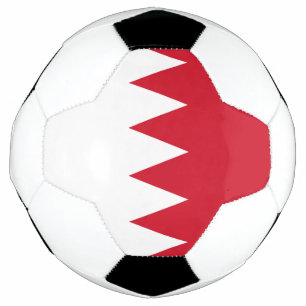 Patriotic Flag of Bahrain Soccer Ball