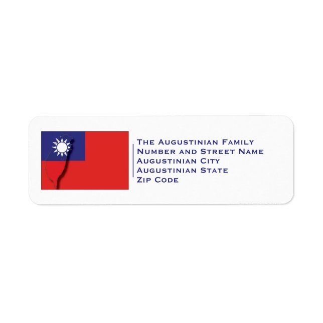 Patriotic | FLAG OF TAIWAN (ROC) (Front)