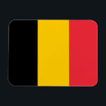 Patriotic flexible magnet with flag of Belgium<br><div class="desc">Enhance your magnetic surfaces with our flexible magnet featuring the flag of Belgium! Crafted with attention to detail, this magnet is more than just a decoration; it's a celebration of Belgium's rich cultural heritage and national pride. The design proudly showcases the iconic black, yellow, and red vertical stripes of the...</div>
