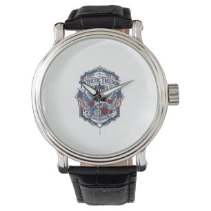 Patriotic Florist Vector Graphic Tee_1 Watch