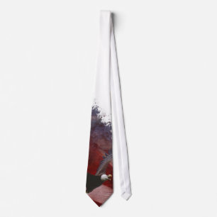 Patriotic Flying Eagle NEcktie