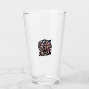 Patriotic Frankenstein Freedom Brute Horror Monste Glass