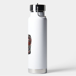 Patriotic Freedom Handlebars Biker Road Freedom Pa Water Bottle