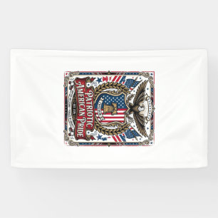 Patriotic Freedom Shield Liberty Icons & Symbols V Banner