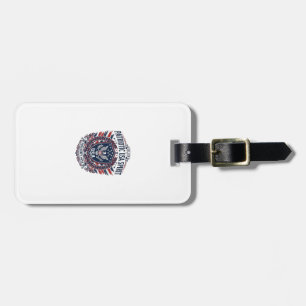 Patriotic Freedom Shield Liberty Icons & Symbols V Luggage Tag