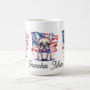 Patriotic French bulldog frenchie mum Coffee Mug