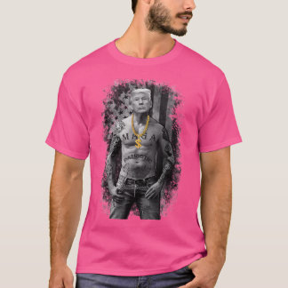 Patriotic Gangster Anti Liberal Pro Trump Republic T-Shirt