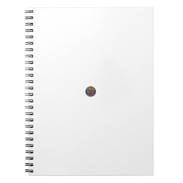 Patriotic George Washington Riding T-rex American  Notebook (Front)