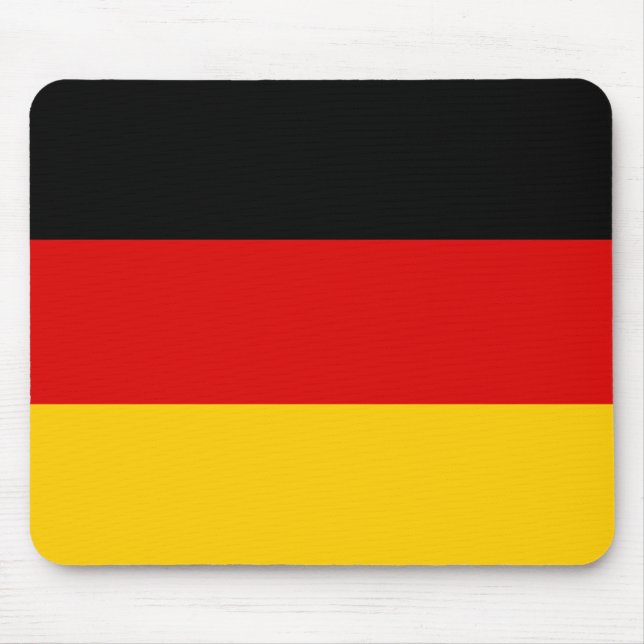 Patriotic German Flag Mouse Pad (Front)