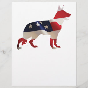 Patriotic German Shepherd