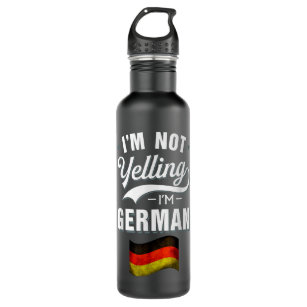 Patriotic German Shepherd AMERICAN FLAG 4th Of Jul 710 Ml Water Bottle