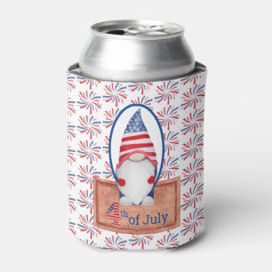 Patriotic Gnome Cooler