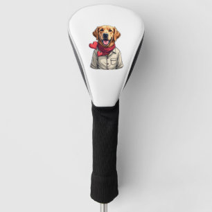 Patriotic Golden Retriever Lover Vintage Shirt 2 Golf Head Cover