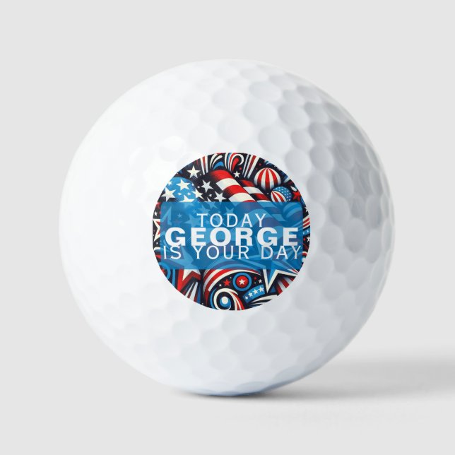 Patriotic Golf Balls (Front)
