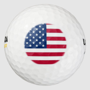 Patriotic Golf Balls