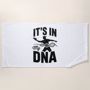 Patriotic Golf Cart American Flag Beach Towel