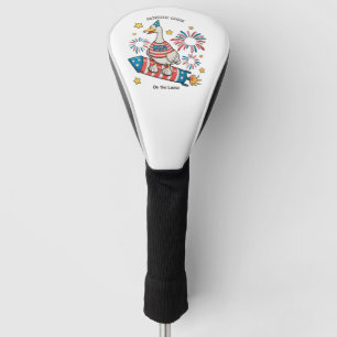 Patriotic Goose 250th Anniversary 4th Of July Golf Head Cover