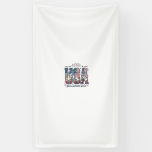Patriotic Goose USA Vintage Fourth of July Shirt ( Banner