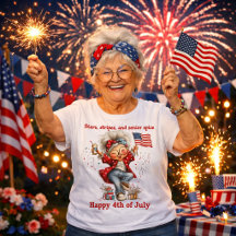 Patriotic Grandma 4th of July Shirt